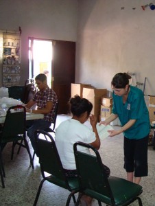 Dr. Elaine Miller in Honduras